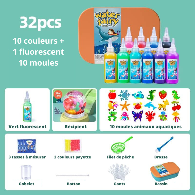 WaterFairy™ - Transforma la pintura en figura 3D