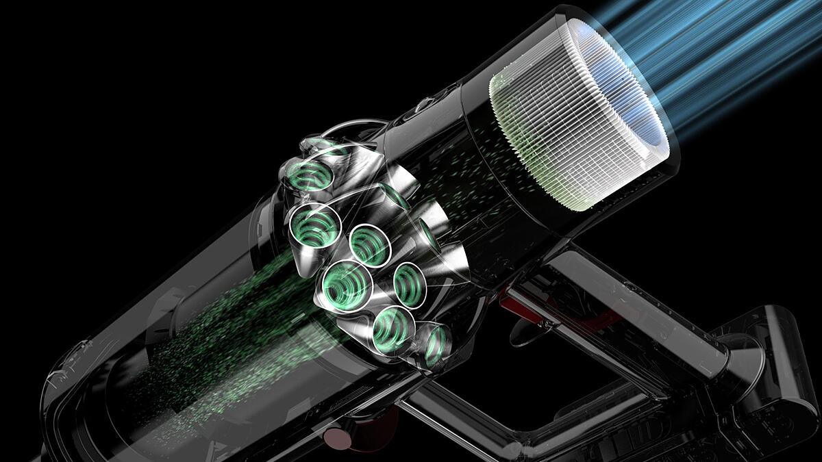 NUEVO DYSON V10 Absolute - Aspirador Escoba Inalámbrico - 525 Watts - Hasta 125.000 rpm
