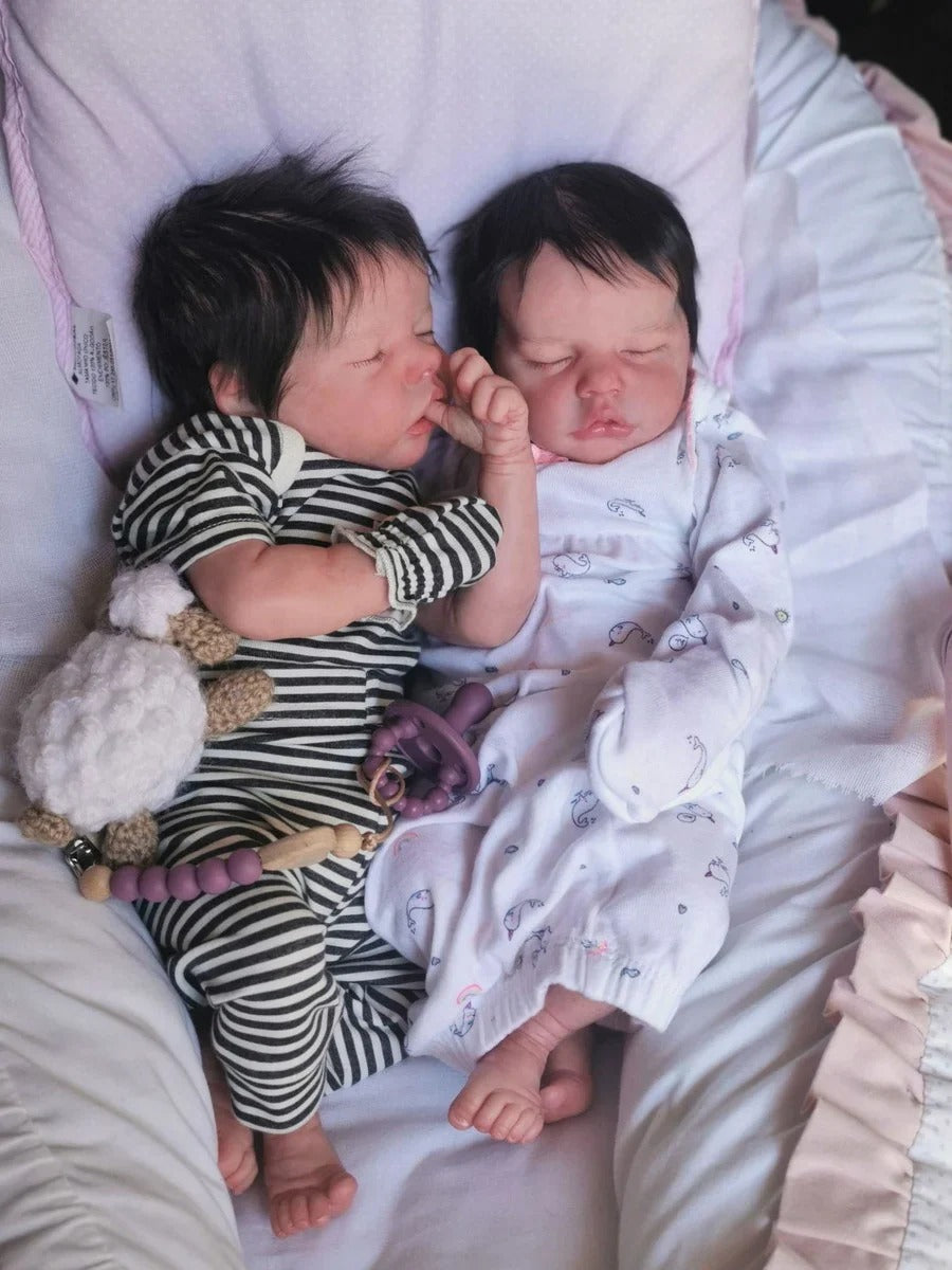 Bebé Reborn Gemelos • Niña & Niño