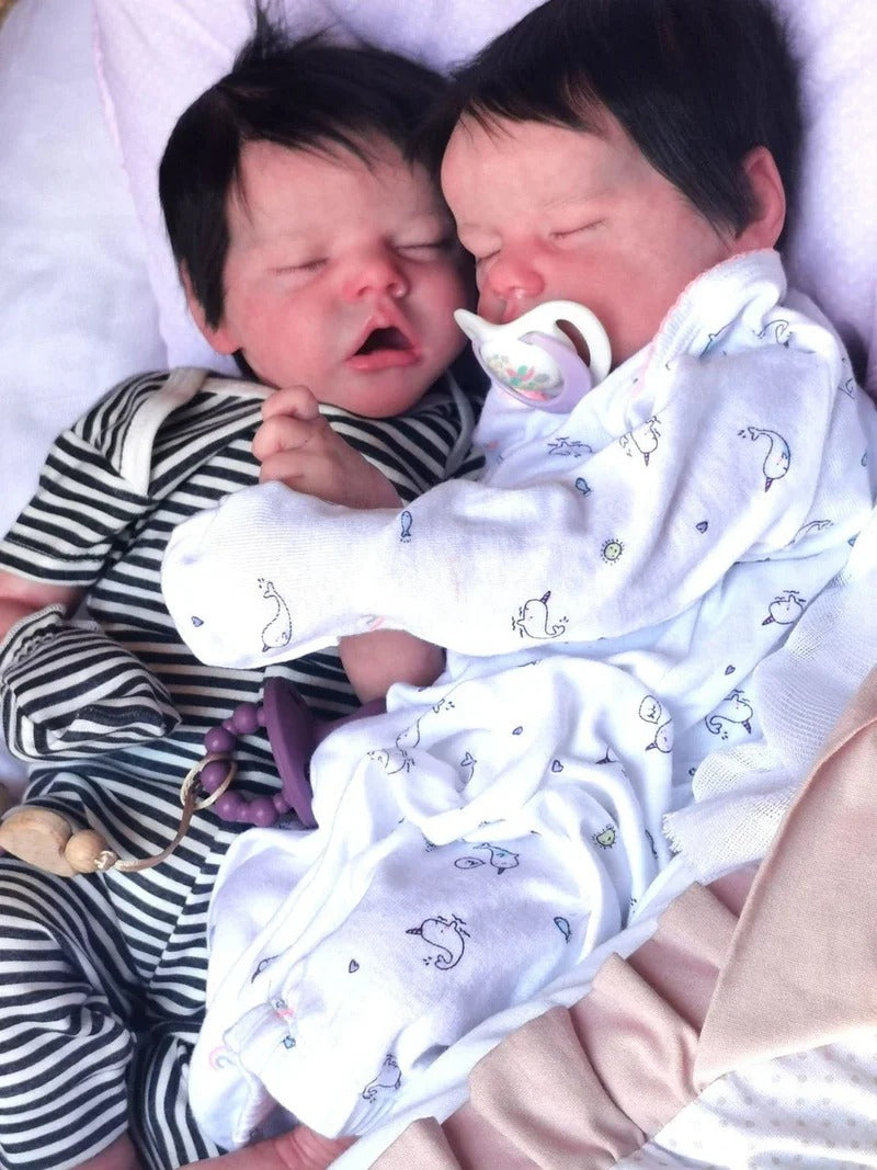 Bebé Reborn Gemelos • Niña & Niño