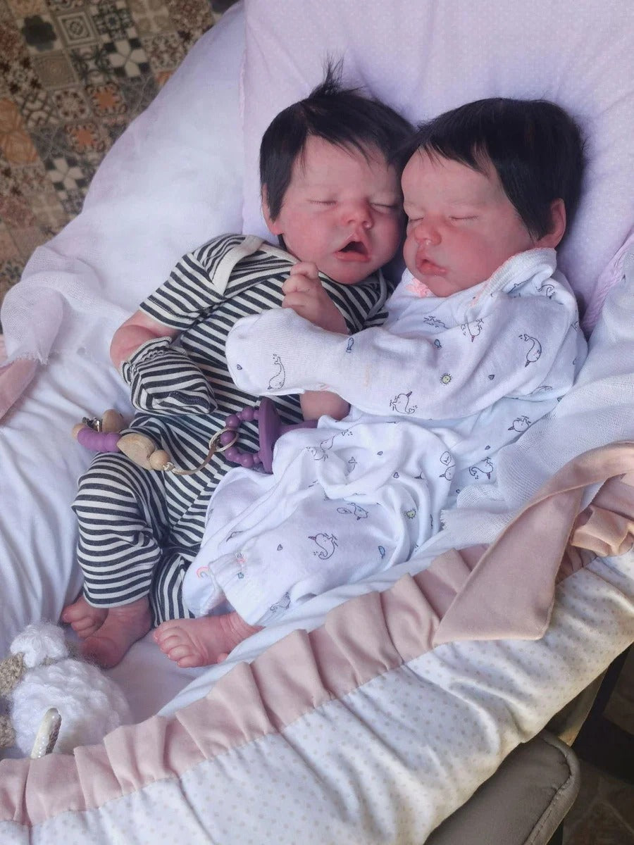 Bebé Reborn Gemelos • Niña & Niño