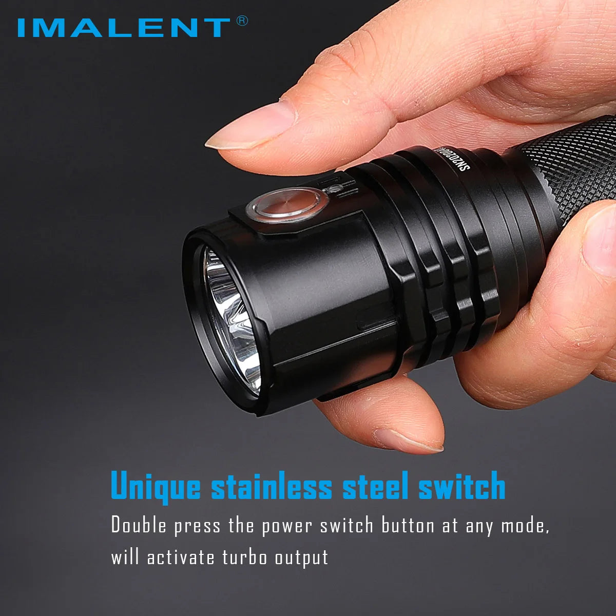 Mini linterna NASA LED recargable, 13000 lúmenes, 324 metros de alcance, batería 21700