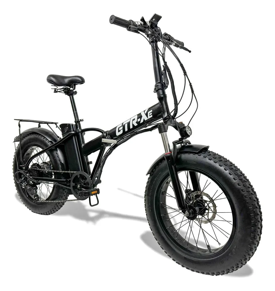 Bici Plegable TK Eléctrica 500W Aro 20 Fat Batería Litio 36V 10,4Ah